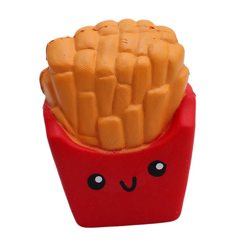 Jumbo Kawaii Squishy Toys Slow Rising Squeeze Pu Popcorn Animals Anti Stress Relief Squishies Toy For Children Kids Xmas Gift