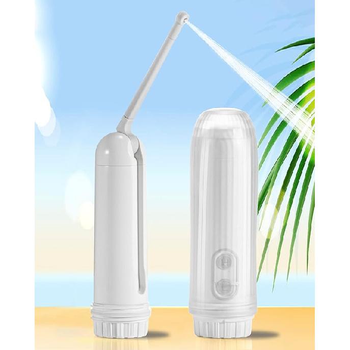 Портативный биде для путешествий, распылитель биде для туалета, электрический портативный биде для путешествий, портативный биде для женщин, ручной распылитель биде, белый