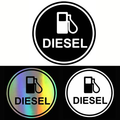 Autocollant de voiture autocollant de couvercle de réservoir de carburant autocollant d'essence personnalisé créatif drôle couvercle de carburant accessoires décoratifs au laser décoration de voiture