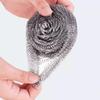 5Pcs Stainless Steel Wool Scrubbers,Metal Scouring Pads,Steel Wool Pads, Kitchen Cleaner, Heavy Duty Cleaning Supplies For Pot