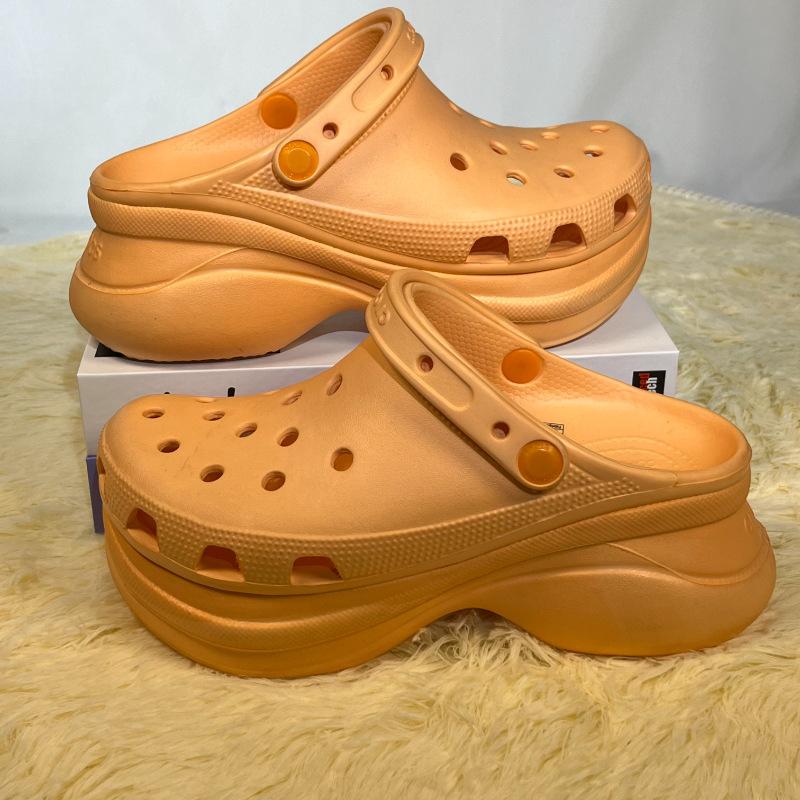 Plateausandalen Damen Sommer Dicke Sohle Eva Clogs Gartenschuhe Frau Komfort Rutschfest Strandsandalen