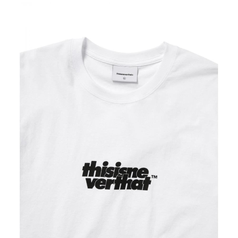 Thisisneverthat Ol Logo Tee White Ss25
