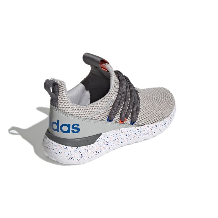 Adidas Lite Racer Adapt 3.0 J Grey Paint Splatter Kids Sneakers Grey-Two Grey-Five GZ7984