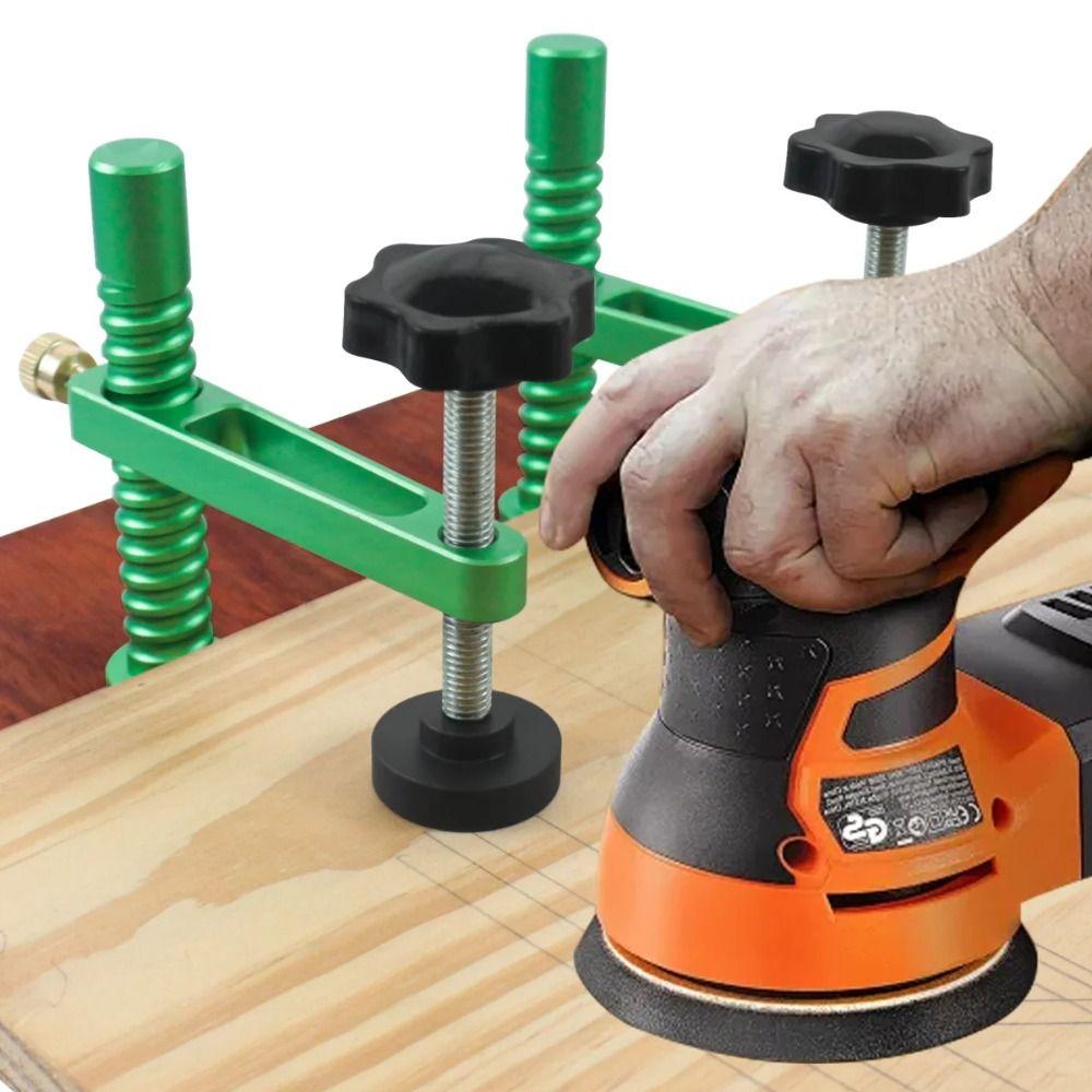 Adjustable Bench Dog Clamp Quick Release Quick Acting Dog Clamp MFT Table Clamp  Carpentry