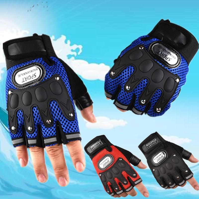 Cycling Gloves Half Finger Men Spring Summer Autumn Breathable Outdoor Sports Bicycle Motorcycle Fitness Student Gloves