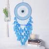 652F Concentric Circle Macrame Wall Hanging Dream Catcher Handmade Boho Decoration for Kids Room Party Wedding Ornament