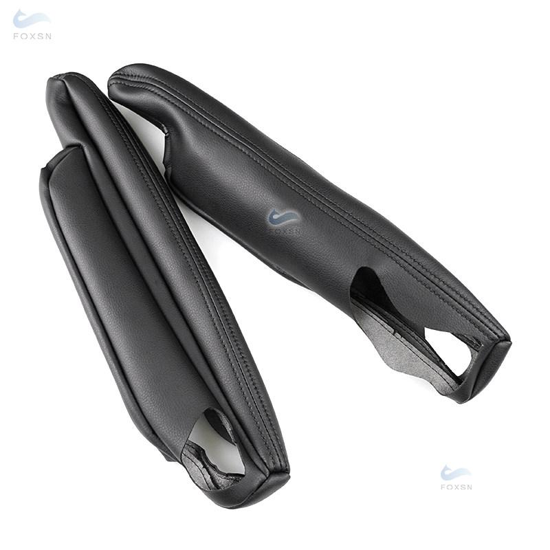 For Land Rover Freelander 2 2007 - 2015 Car Microfiber Leather Driver & Passenger Side Seat Armrest Handle Cover Protection Trim