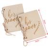 2Pcs Hochzeit Gelübde Bücher Hochzeit Gelübde Notebook Kreative Robust Kraft Papier Handbuch