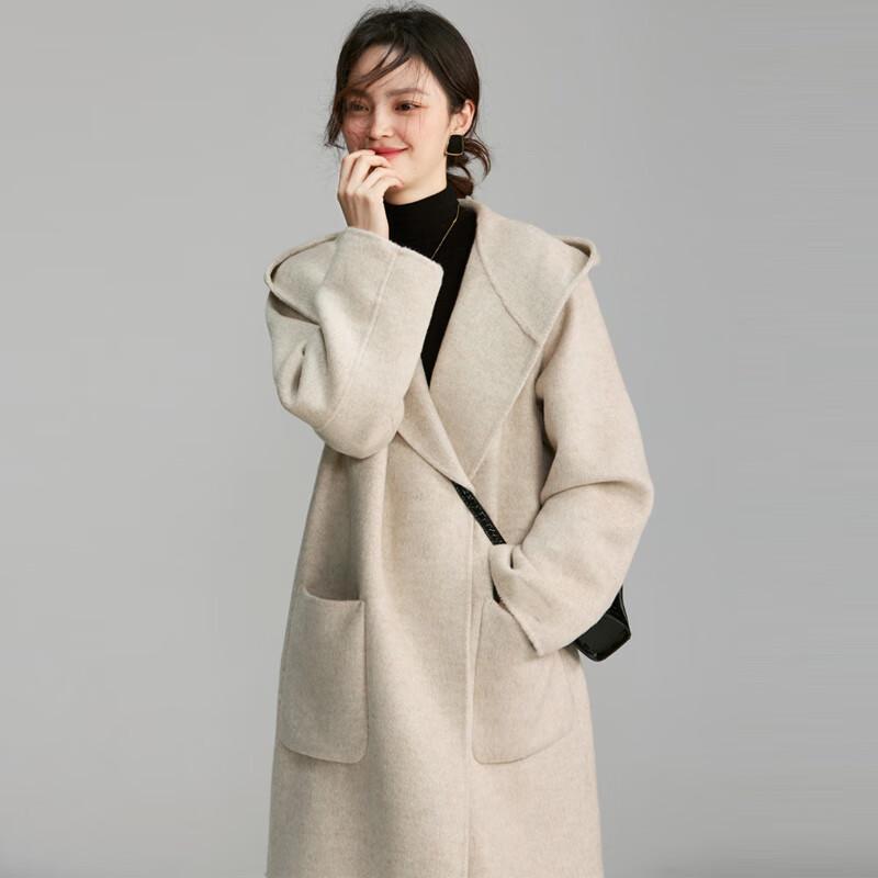 Women's Double-Faced Wool Toggle Duffle Coat
