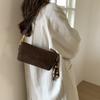 2025 New Trendy Niche Design High-end Single Shoulder Armpit Bag Women's Autumn and Winter Versatile Portable Baguette Bag Crossbody