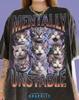 Mentally Unstable Funny Cat Meme Crying Cat Screaming Cat Comfort Colors® Tshirt, Tabby Feline Lover Vintage 90S Graphic Retro Style Tees