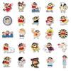 50 Cartoon Crayon Shin-chan Waterproof Stickers for Laptops, Suitcases, or Guitars