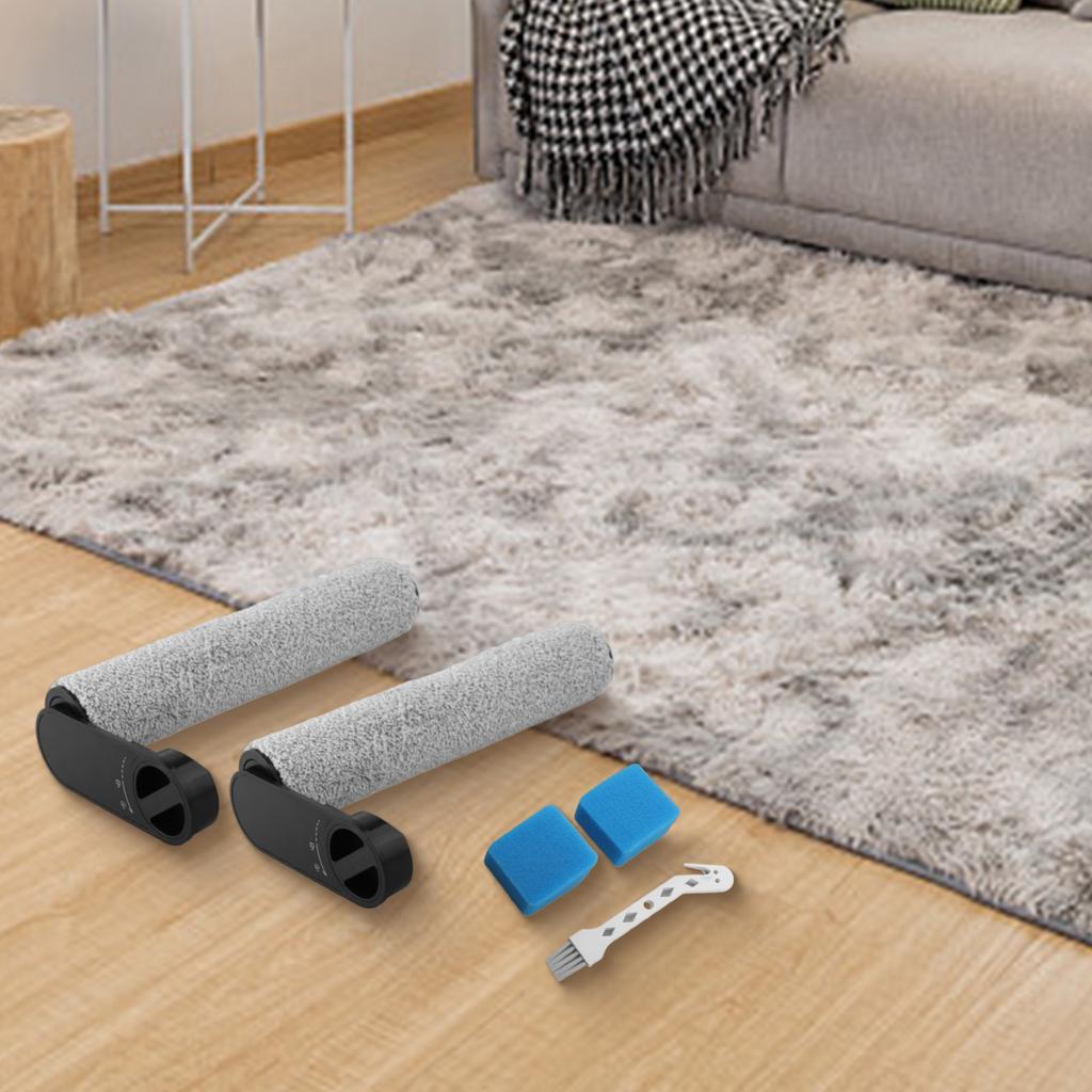 For Eureka New 430 Compatible Soft Bristle Sponge Brush Rollers Available