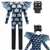 Minecraft Cosplay Costume Jumpsuit Fancy Dress Party Outfit Gifts NEW Costume-Ender Dragon A