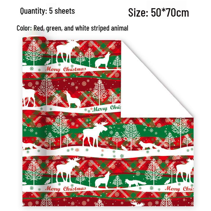 Vintage Style Christmas & Birthday Wrapping Paper for Gifts & Toys