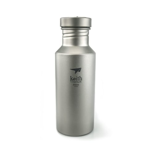 

Keith Pure Titanium Bottle, 550ml, Ti3031, Authentic, Mug Bottle, Outdoor Bottle, Direct Drinking, Unbreakable, Stylish, Gift