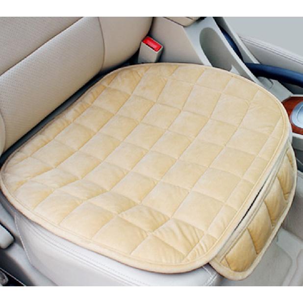 Winter Car Seat Cover Car Front/Rear/Full Set Seat Cushion Non-slip Short Plush Chair Auto Seat Cushion Protector Mat