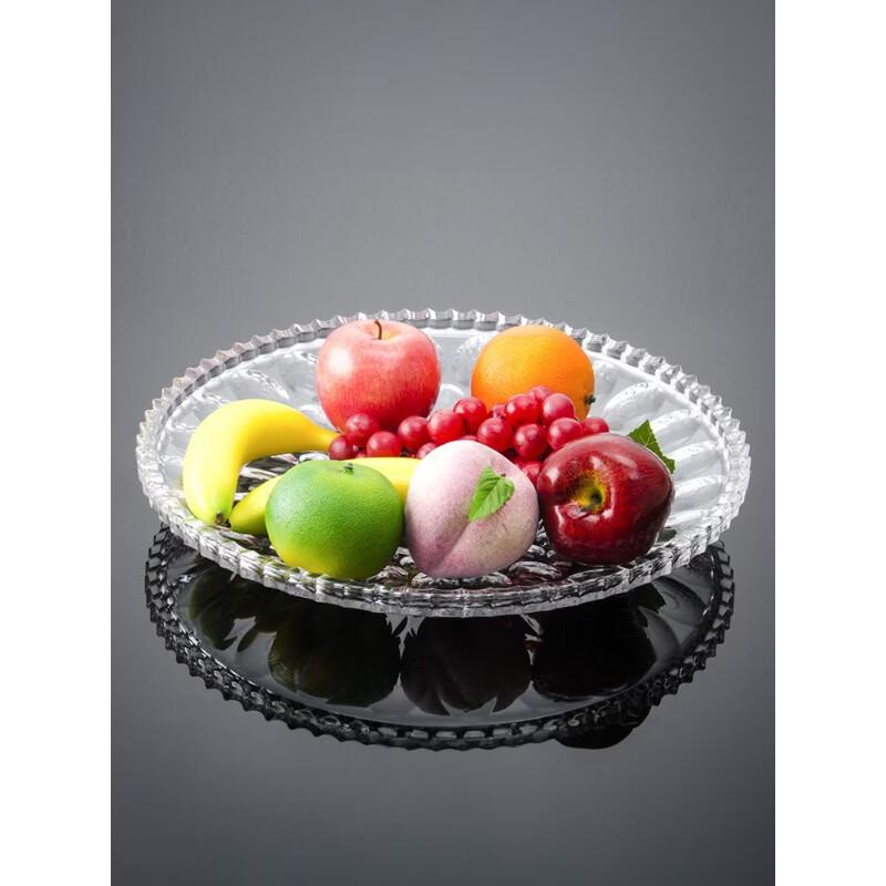 Acrylic Leaf Style Fruit Plate