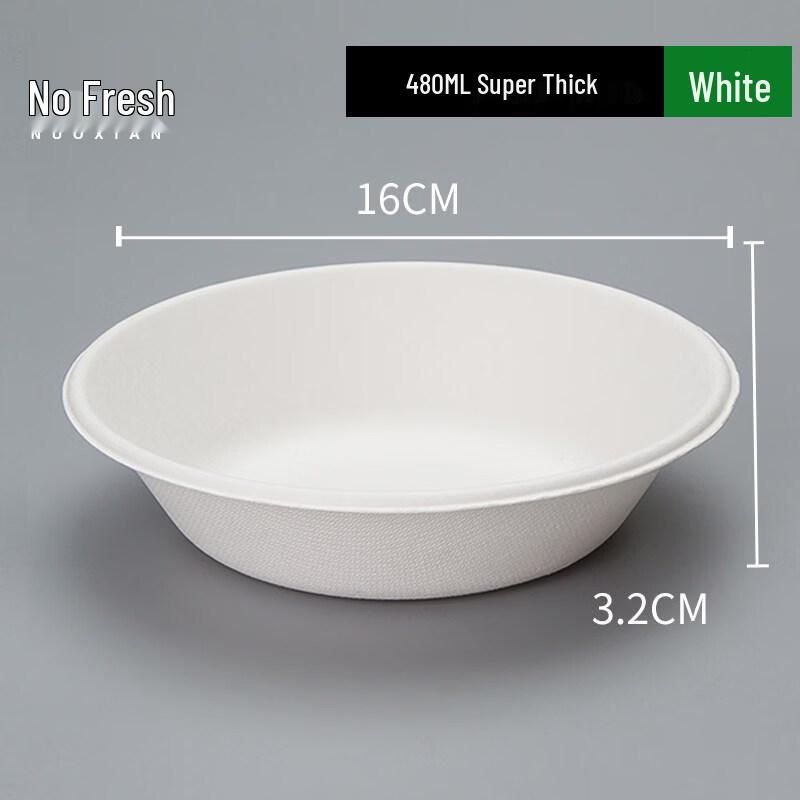 Disposable Sugarcane Pulp Bowl