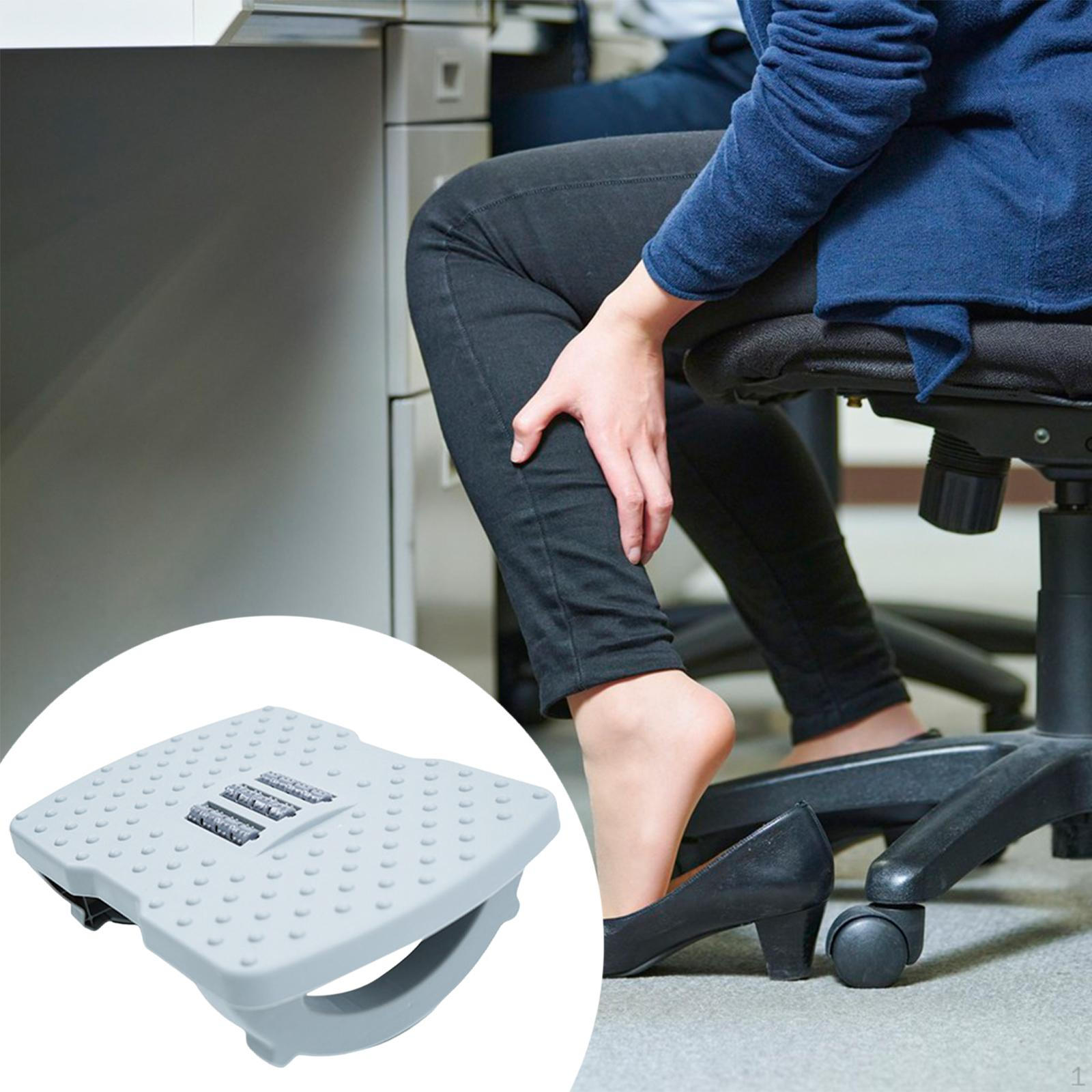 under Desk Rocking Foot Rest Feet Support Versatile Non Slip Stand Portable Ergonomic Footstool