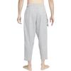Nike Solid Color Logo Print Drawstring Sweatpants With Pockets Men Bottoms Gray DQ6684-010