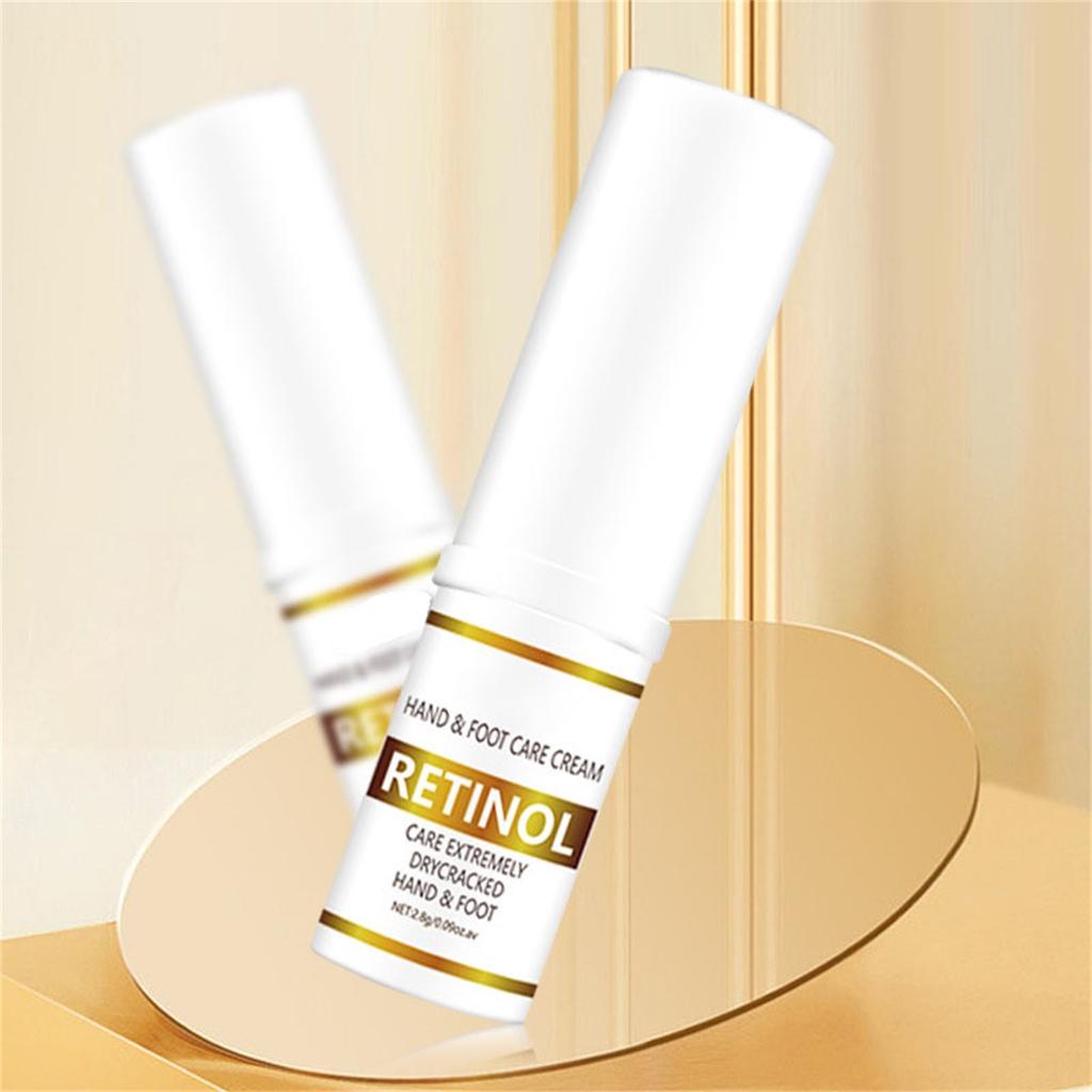 Retinol Hand & Foot Cream, Deep Moisturizing & Beeswax For Soft, Smooth Skin - Hypoallergenic