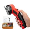 Handheld Cordless Electric Scissors For Fabric Cutting Portable Design With Safety Cover Fabric Trimming Tool