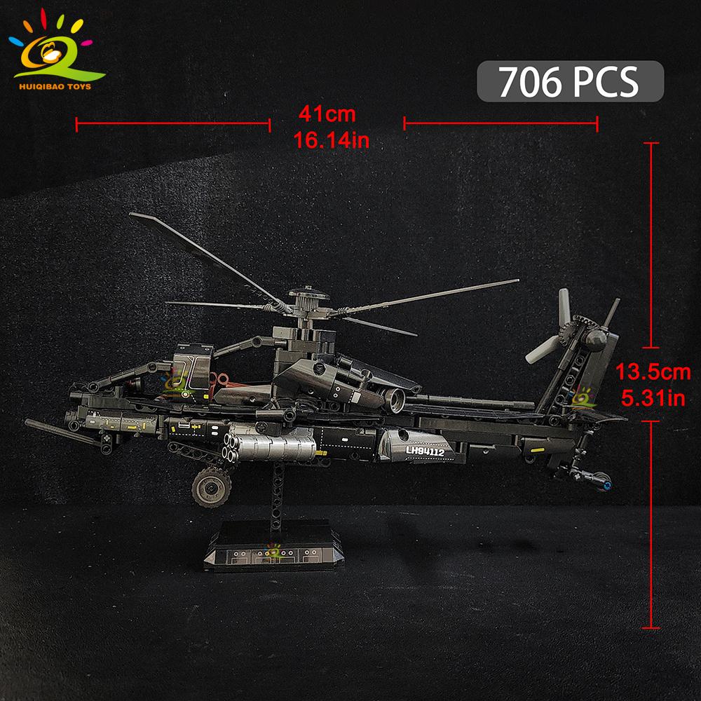 Non-Toxic Ww2 Military Helicopter Army Building Blocks Set For Children Airplane Weapon Bricks Toy City Bricks Gift Home Decor.