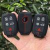5 Buttons Silicone Car Remote Key Fob Case For Volvo C30 C70 S40 V40 V50 2008 2009 2010 2011 Protector Cover Shell Accessories