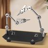 Handsunrestricted Articulated Clamp Stand Movable with Flat Base