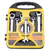 7-Piece Unidirectional Dual-Use Chrome Vanadium Steel Torx Wrench Set (8-19mm)