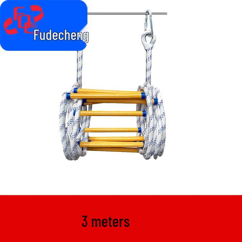 Fudecheng Portable Safety Escape Rope Ladder