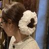 Modische Spitze Haargummis Scrunchies Für Frauen Sanfte Elastische Haarbänder Haaraccessoires Für Verschiedene Frisuren