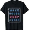 HEISSER VERKAUF Deep House Musik Kunst Minimalistisches Design für DJRaver EDM T-Shirt Individuell Bedruckte Grafik-T-Shirts Vintage T-Shirt Camisas