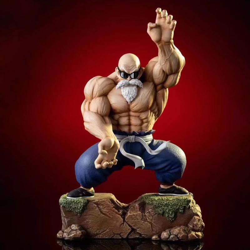 Drogan Boll Master Roshi Figure Kame Sennin Figurine With Base 26cm Pvc Action Figures Collection Model Toys For Children Gifts