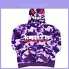 Modische Gengar Pokémon Kapuzenjacke mit Reißverschluss für den Herbst