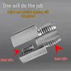 PVC/PE Pipe Drill Bit for Electric Drill - Universal Threading Tool for Water Pipes