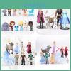 Encantador Conjunto de Figuras de Bonecas Princesa Apresentando 5 a 10 Personagens Charmosos da Rainha da Neve Para Crianças
