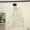 Women’s Puffer Vest Jackets Sleeveless Padded Gilet Coat Trendy Full Zip Outerwear Jackets Sleeveless Padded Jackets Outerwear