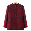 Autumn and Winter Coats, Velvet Winter Tops, Old Lady Clothes, Thickened Clothes, Mother-in-law