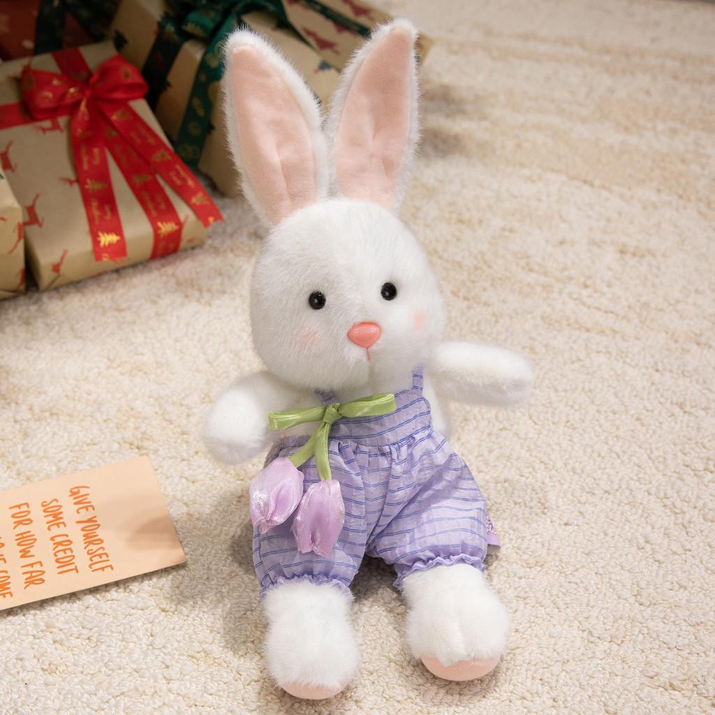 Plush Bunny Toy With Short Pile Fabric For Kids And Giftgiving