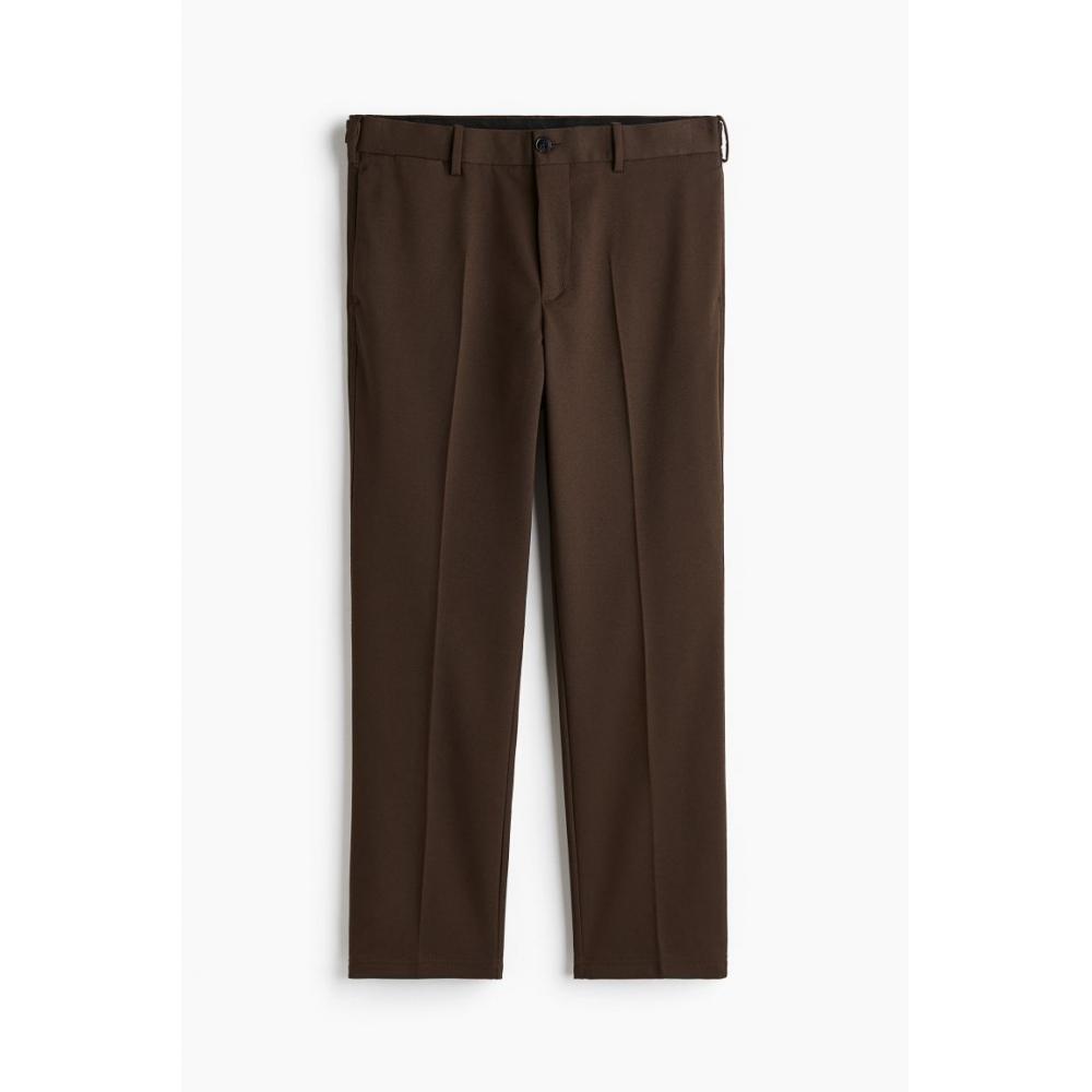 

Укороченные брюки HM Regular Fit Brown