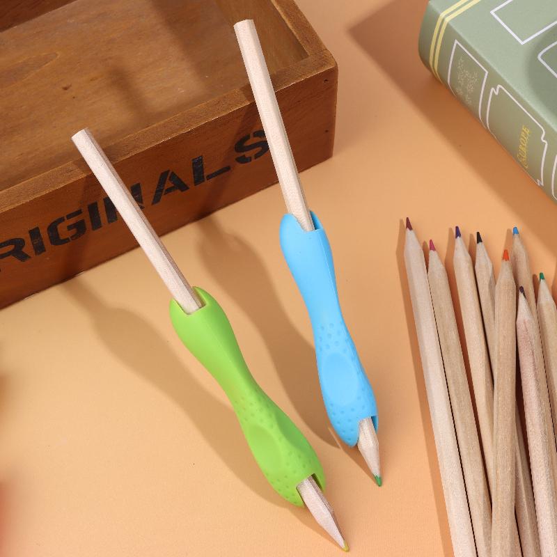 Ergonomic Pen Grip Writing Aid Grip Pencil Holder Grip For Kids Adult Writing Enhances Grip Control Writing Tools For Beginners