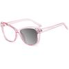 New Vintage Gradient Eyeglasses Anti Blue Light Myopia Transparent Cat Eye Glasses Frame Fashion Unique