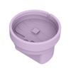 Silicone Freezer Storage Container with Lid & Spoon Snack Bowl Reusable Ice Cream Tray for Stanley 40oz Water Cup Accessories
