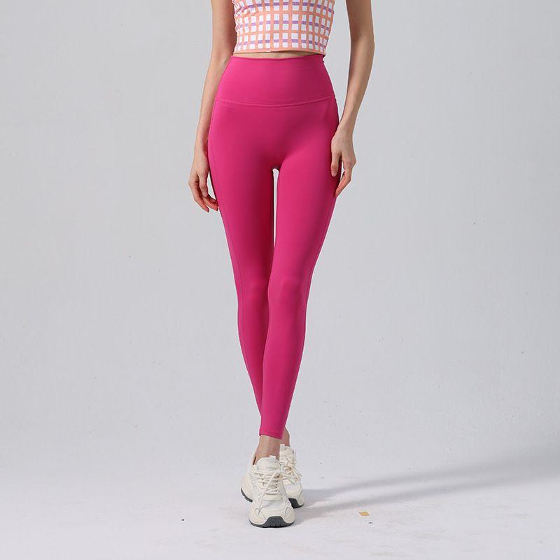 

Foreign Trade Europe and America Cross-Border Women Halter Sexy Beauty Back Yoga Vest Running Sports Fitness Yoga Clothes Set Rose Red pants L