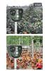Solar Multi-functional Ultrasonic Pest Repeller for Dogs, Cats, Birds, and Insects with Strobe Light
