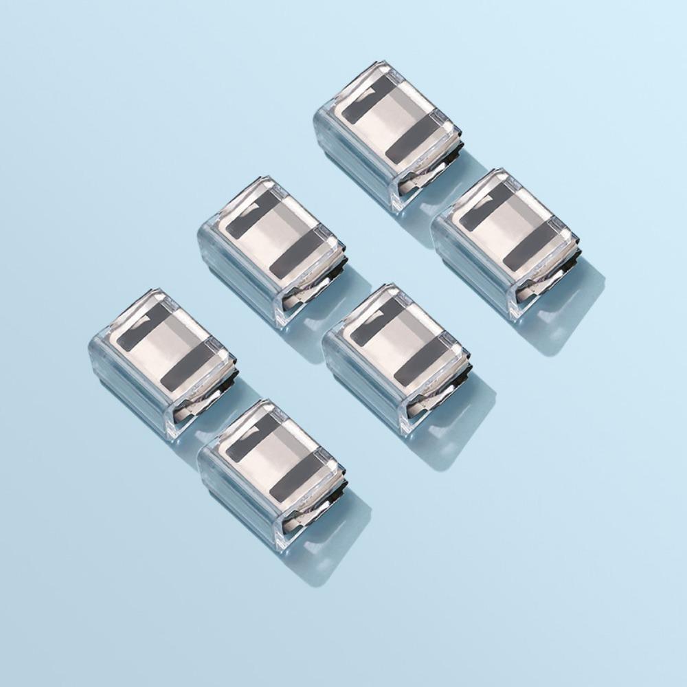 10PCS Small Fresh Push Clip Hand Account Clip Creative Student Test Paper Clip Office Photo File Storage Clip