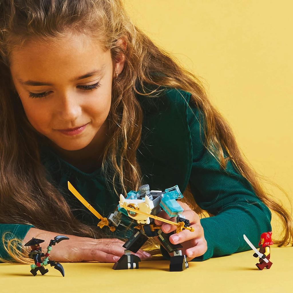 LEGO Ninjago Armatura Mech da Battaglia di Zen Giocattolo Blocchi Educativi678Robot da Battaglia 71827