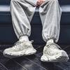 Nuove Scarpe da Corsa in Mesh da Uomo Estive Traspiranti Trendy Casual Scarpe Sportive Suola Spessa Scarpe con Rialzo 5CM Taglia 39-44